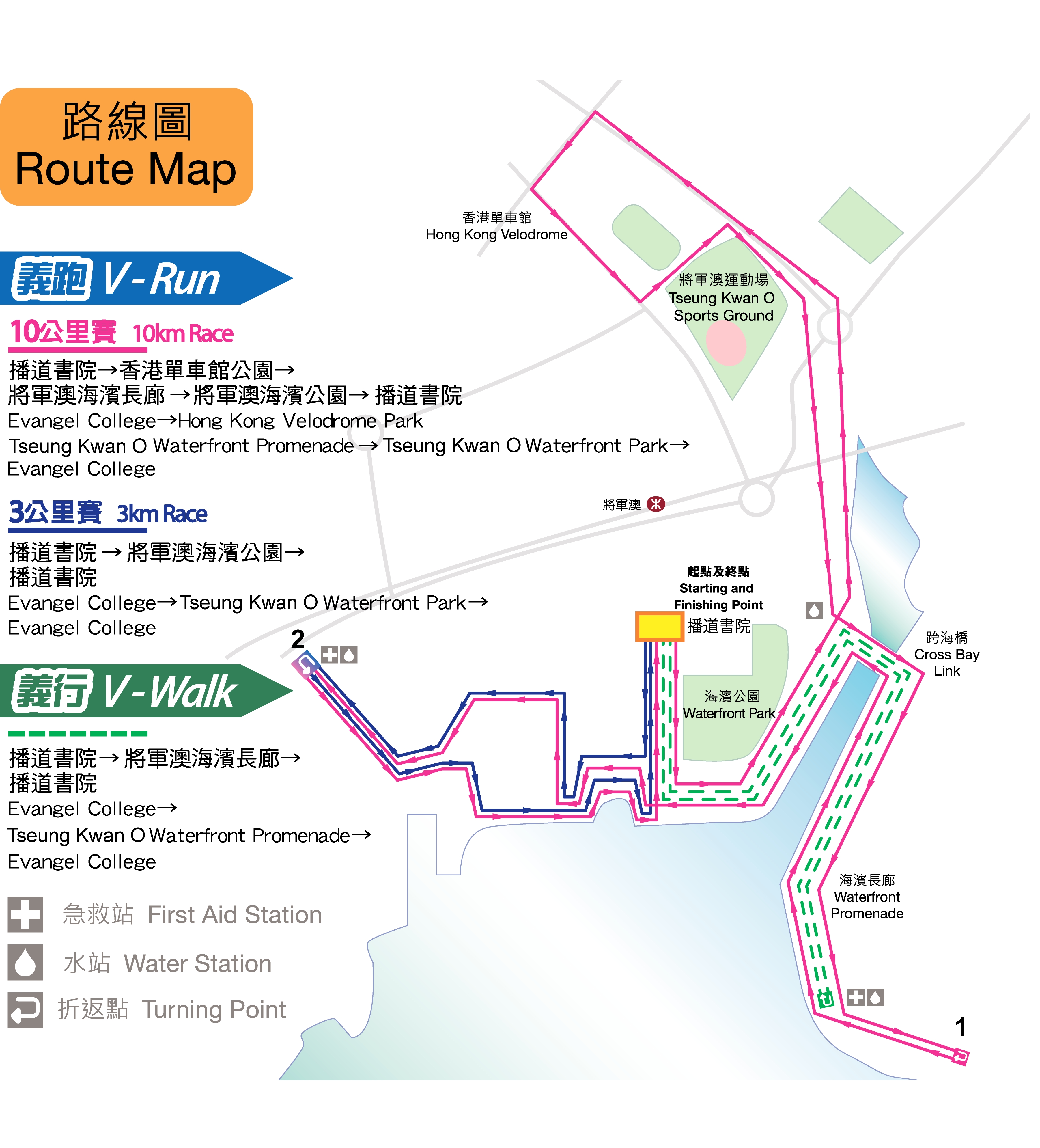 路線圖 Route Map